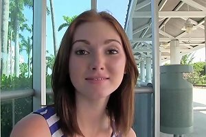 Povlife Pale Redhead Pick Up Teen Facialized